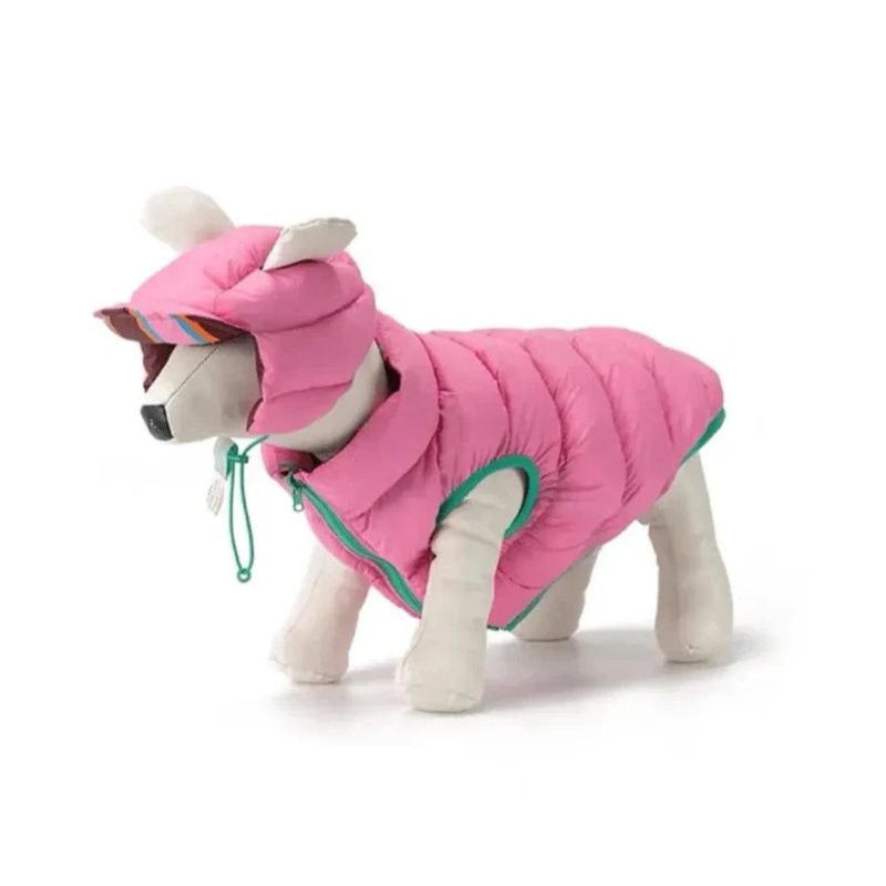 Chaqueta de Invierno Reversible para Perros Salchicha