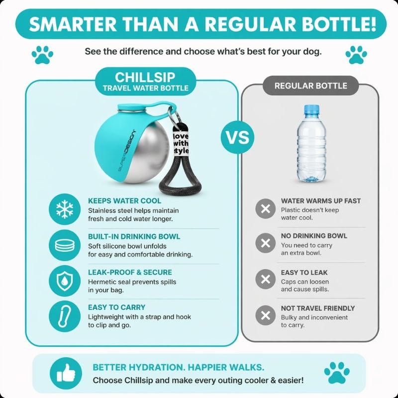 Dachshund ChillSip Water Bottle