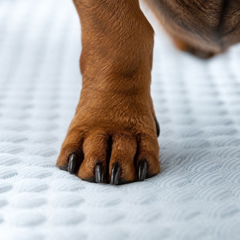 Cloud Ice Dachshund Mat