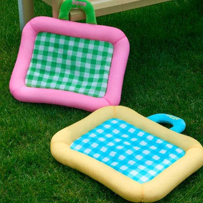 Cooling Ice Silk Doxie Mat