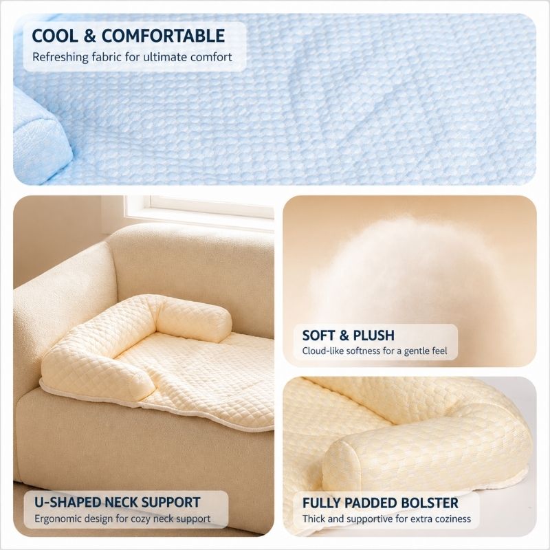 Cooling Summer Dachshund Sofa