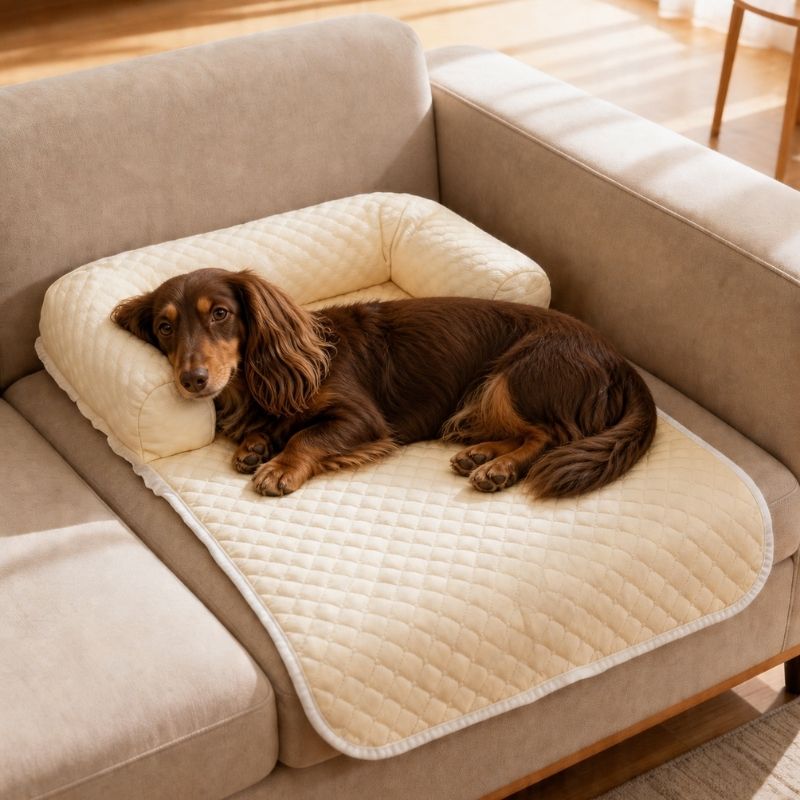 Cooling Summer Dachshund Sofa