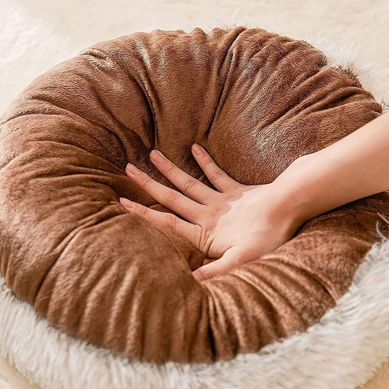 Gemütliches Höhlen Bett für Dackel
