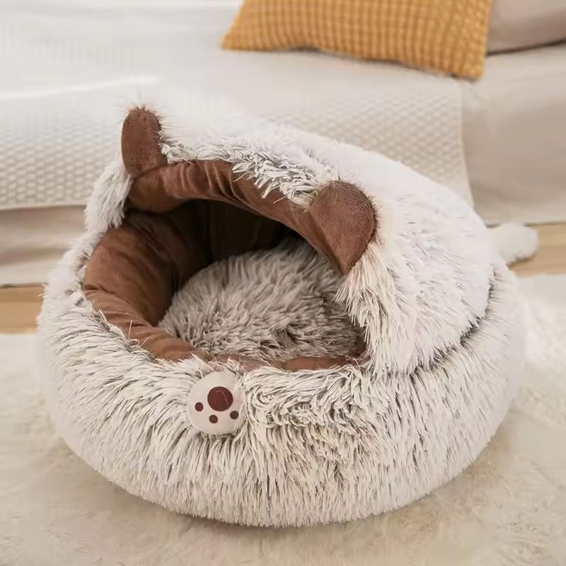 Gemütliches Höhlen Bett für Dackel
