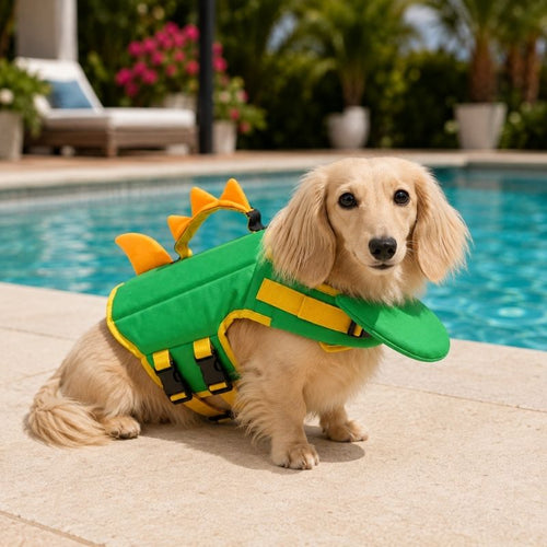 Dachshund Adventure Life Jacket lifestyle