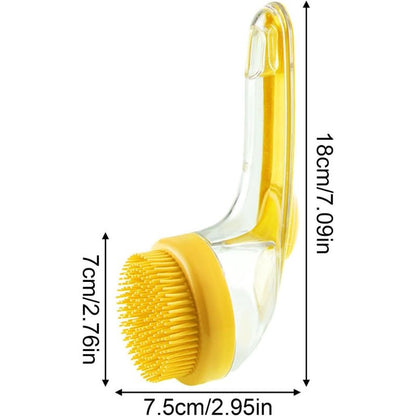 Dachshund Bathing Brush detail