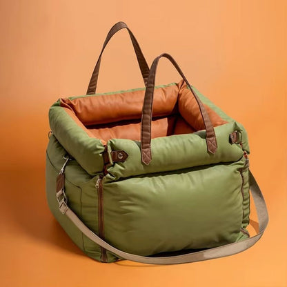 Dachshund Car Seat Booster Bed