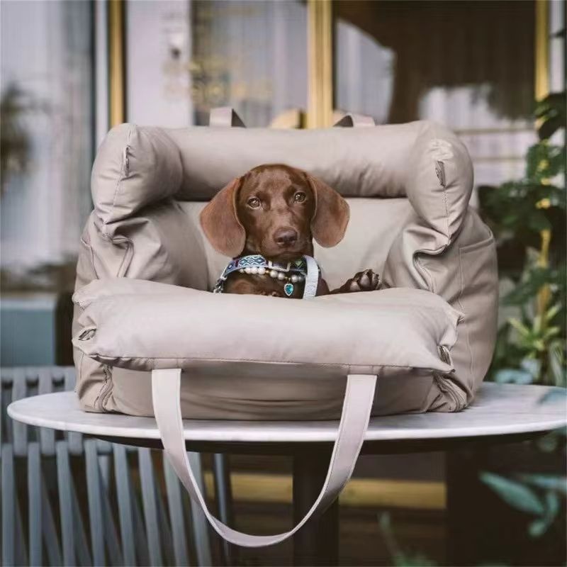 Dachshund Car Seat Booster Bed