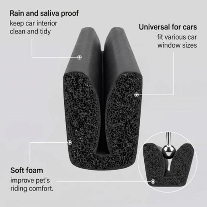 Dachshund Car Window Chin Rest product view