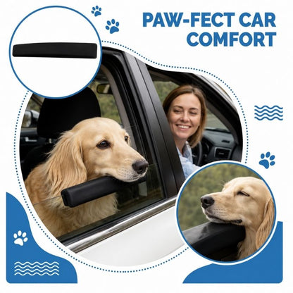 Dachshund Car Window Chin Rest installation