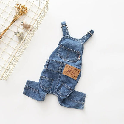 Dachshund Jeans Latzhose
