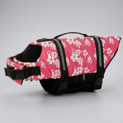 Dachshund Flower Life Jacket