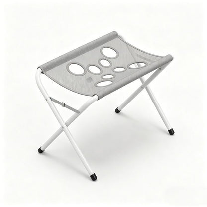 Dachshund Grooming Hammock Stand Gray flat lay