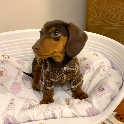 Dachshund Heritage Plaidhemd
