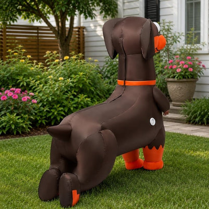 Dachshund Human Costume back view