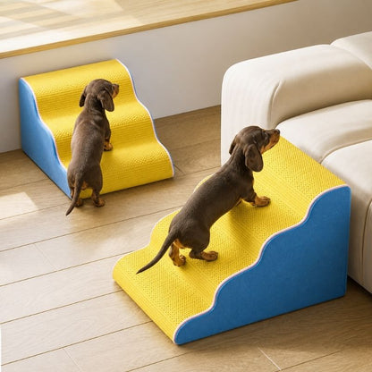 Dachshund Jogging Stairs