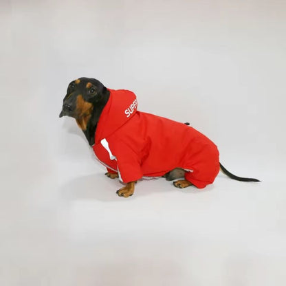 Dackel reflektierender Overall