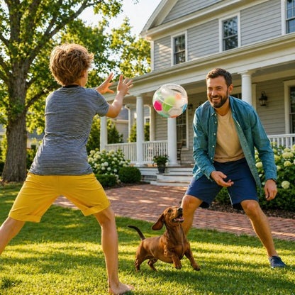 Dachshund Soccer Ball with Handle