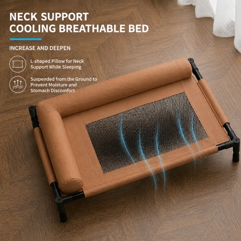 Dachshund Summer Bed With Pillow