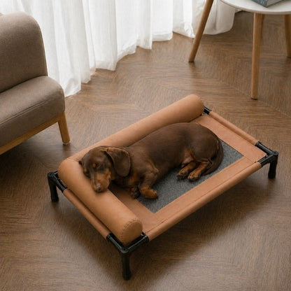 Dachshund Summer Bed With Pillow