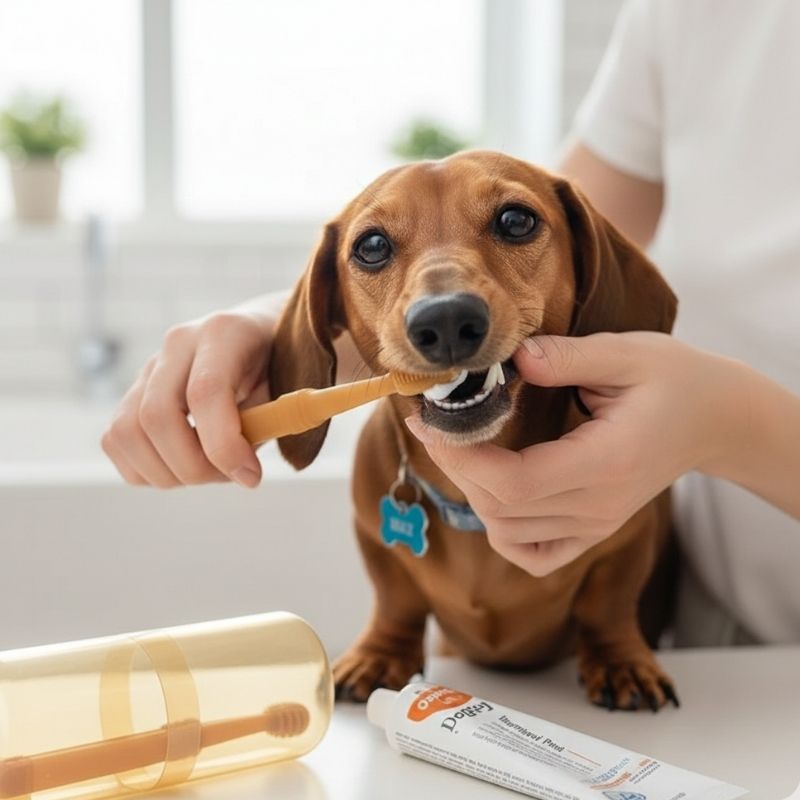 Dachshund Toothbrush