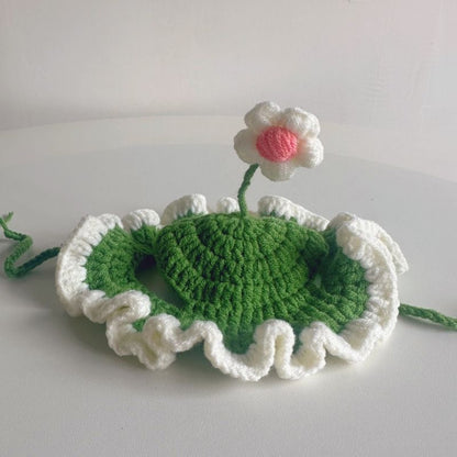 Daisy Doxie Bonnet Green flat lay