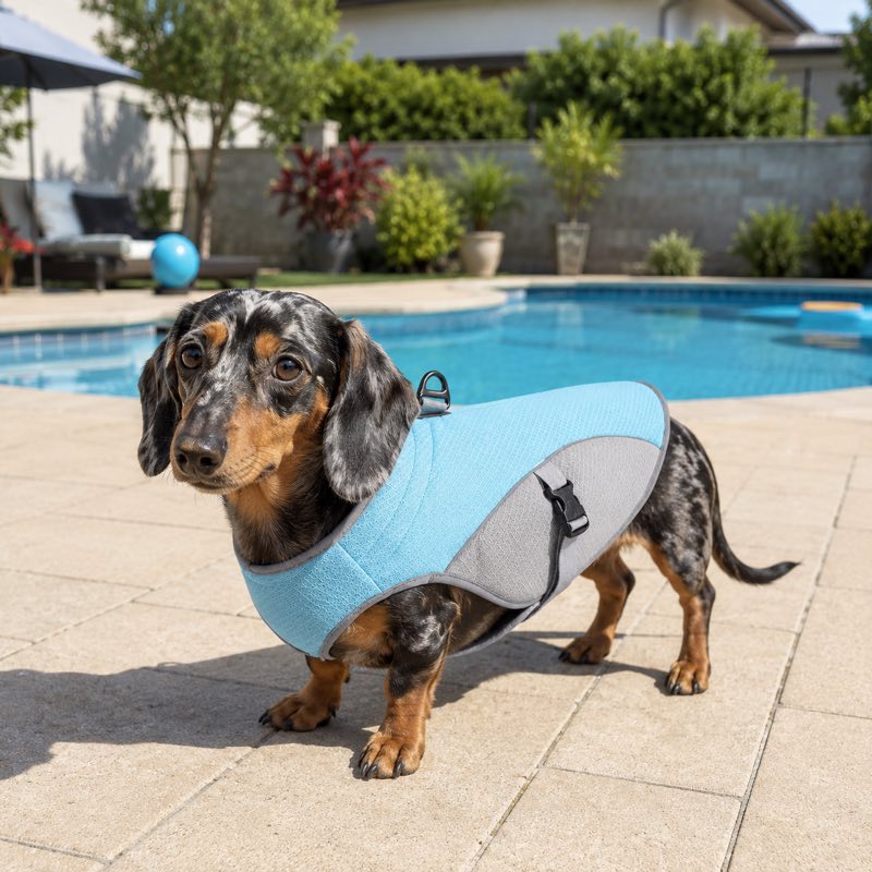 Doxie Chill Cooling Vest detail