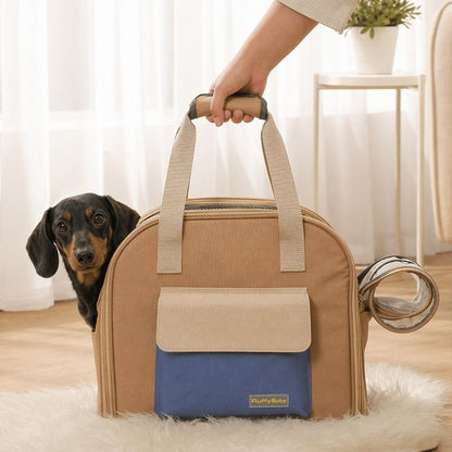 Expandable Dachshund Travel Backpack