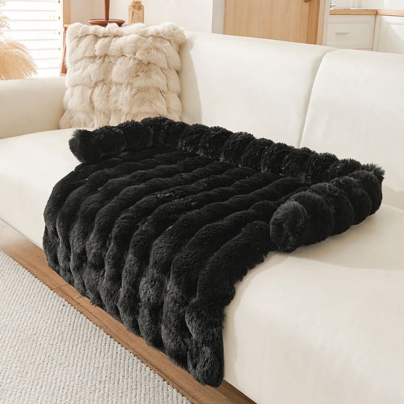 Fluffy Calming Dachshund Bed