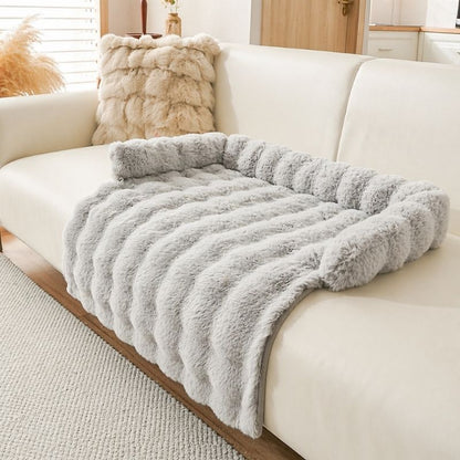 Fluffy Calming Dachshund Bed