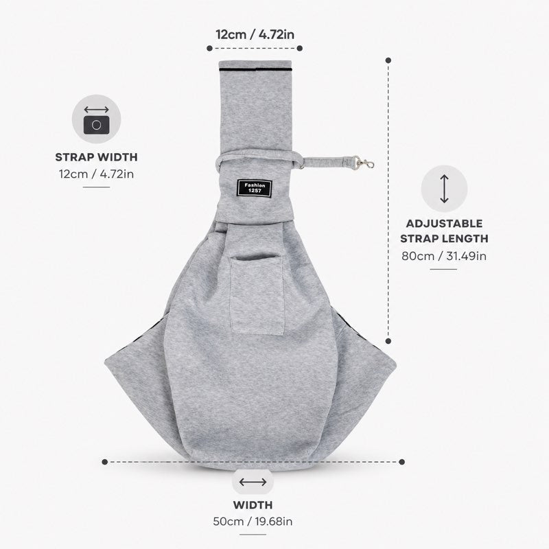 Sling pocket and breathable mesh detail