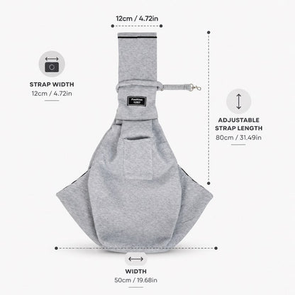 Sling pocket and breathable mesh detail