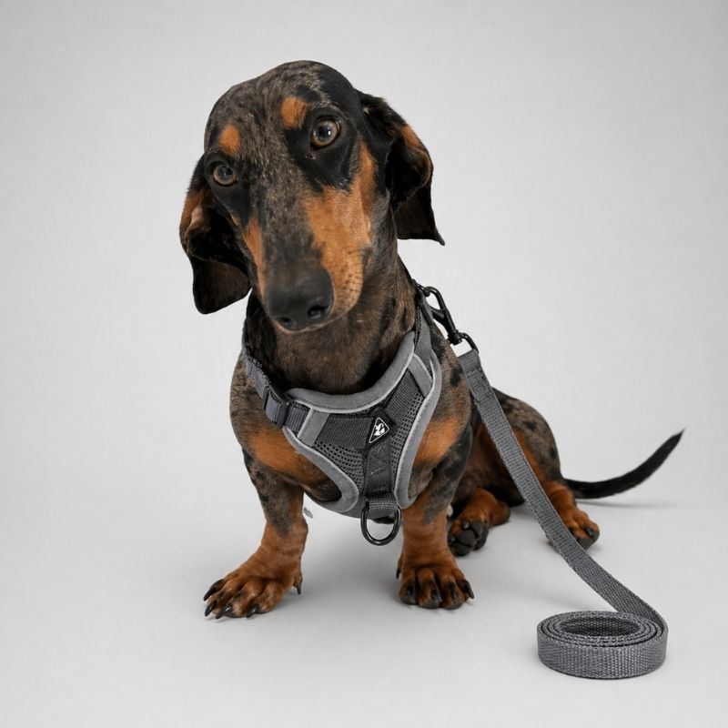 Dachshund Space Harness & Leash