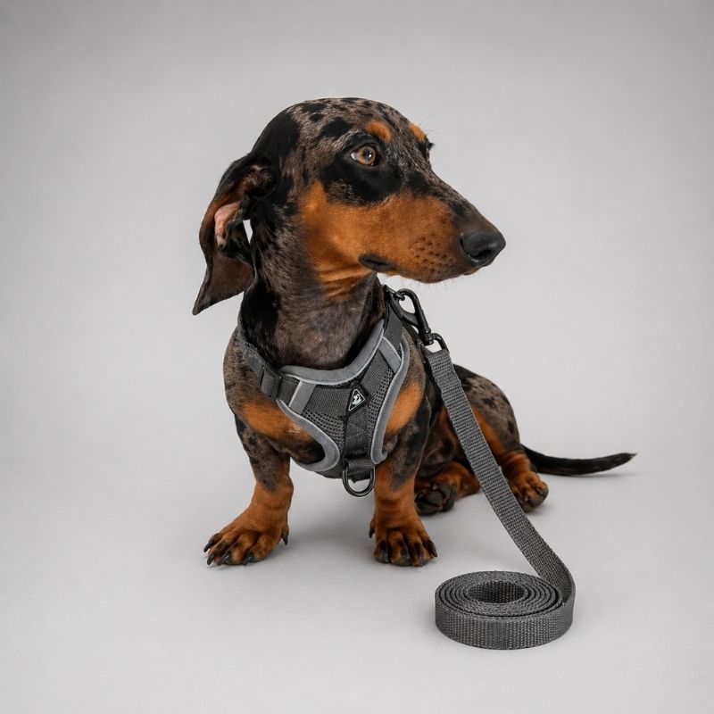 Dachshund Space Harness & Leash