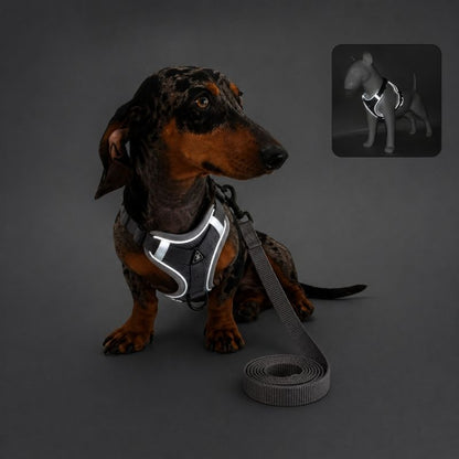 Dachshund Space Harness & Leash