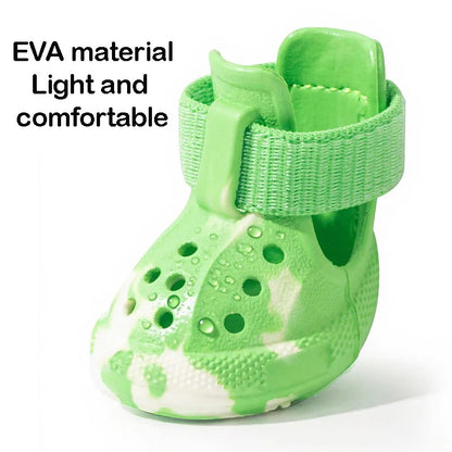 Luminous Dachshund Shoes detail breathing holes