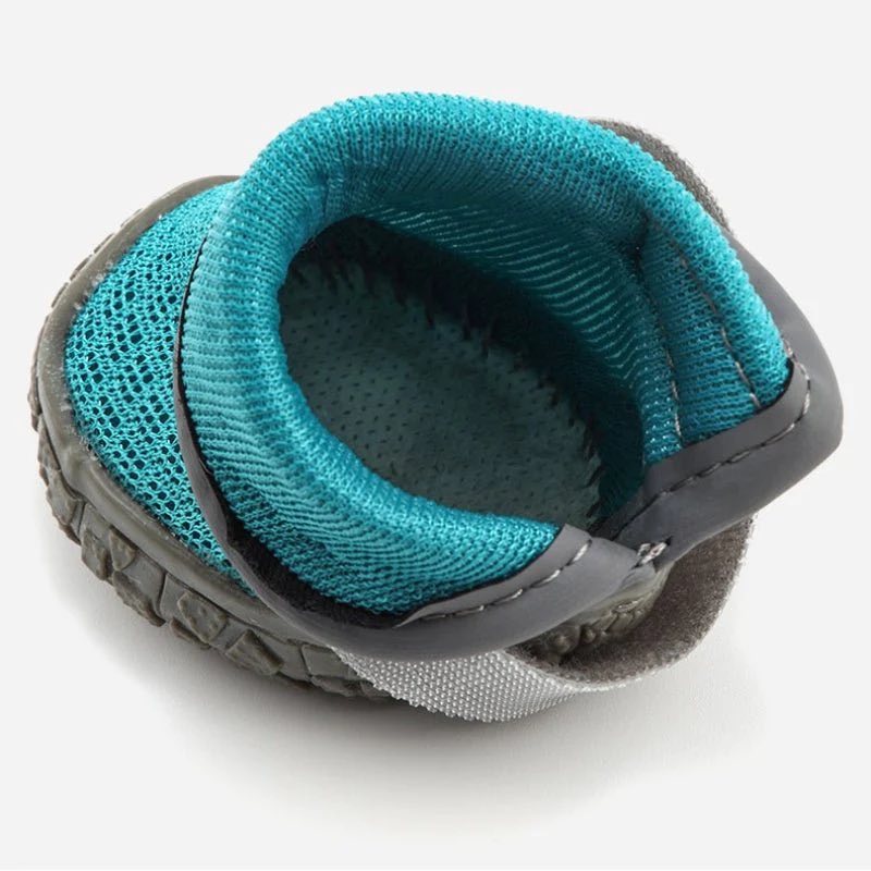 Interior view of Mesh Outdoor Doxie Boot showing padded soft lining