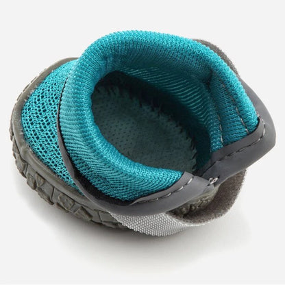 Interior view of Mesh Outdoor Doxie Boot showing padded soft lining
