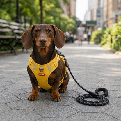 Mesh Reflective Dachshund Harness