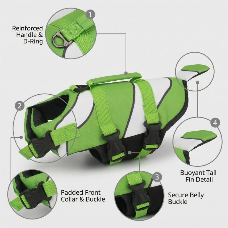 Nemo Dachshund Life Jacket