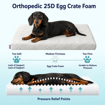 Non-Slip Dachshund Cooling Bed