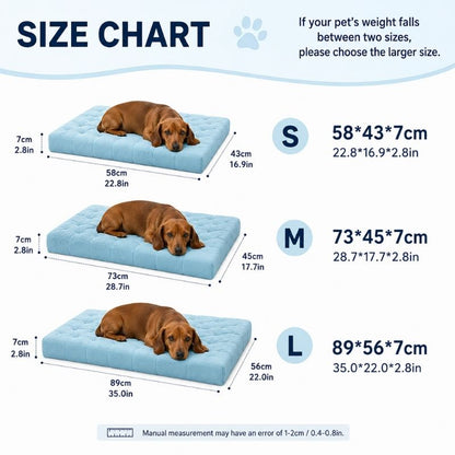 Non-Slip Dachshund Cooling Bed