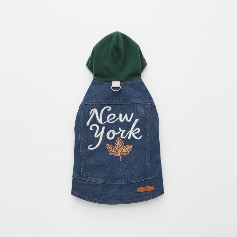 NYC Dackel Jeansjacke