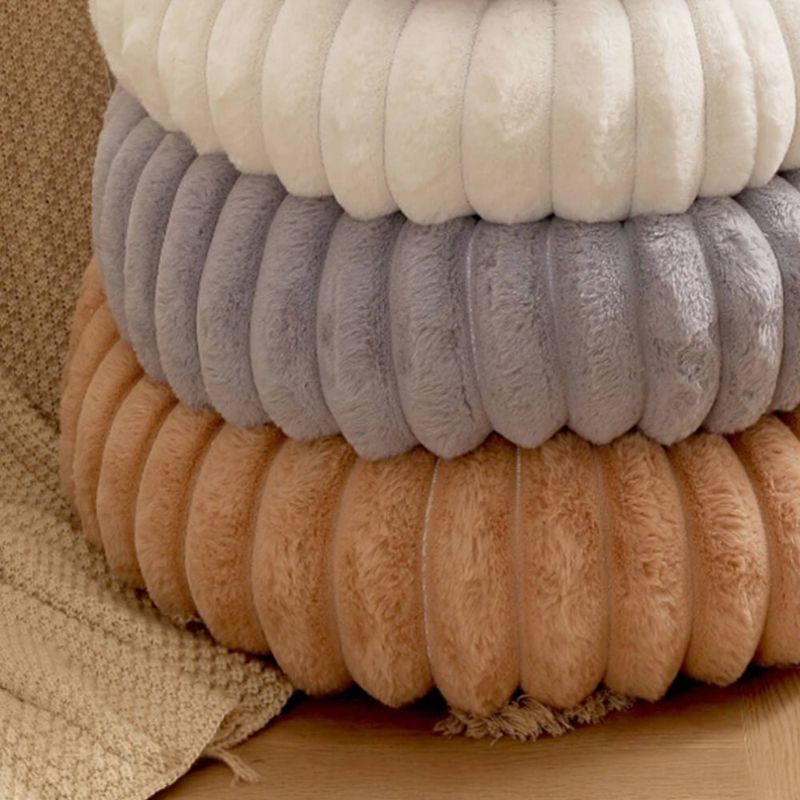 Plush Round Dachshund Bed