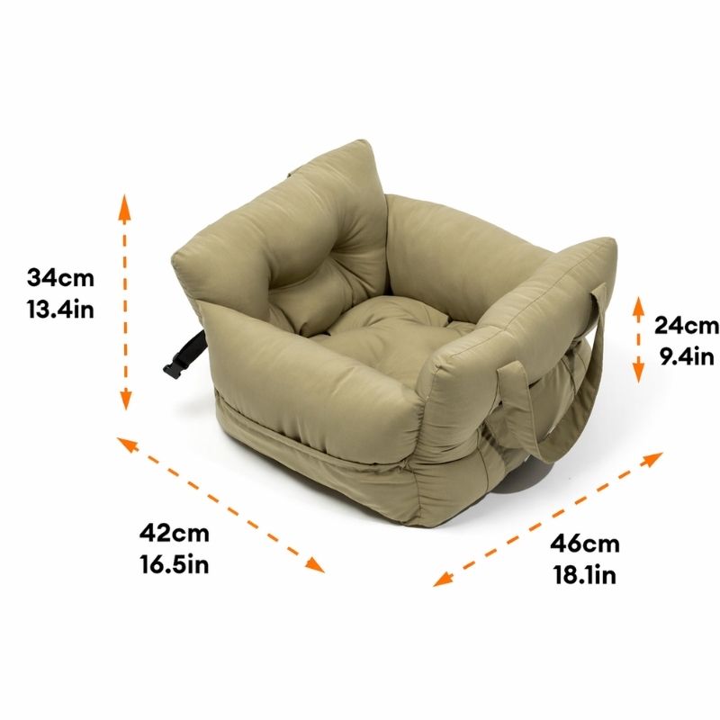 Portable Dachshund Car Seat Bed