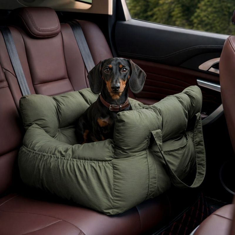 Portable Dachshund Car Seat Bed