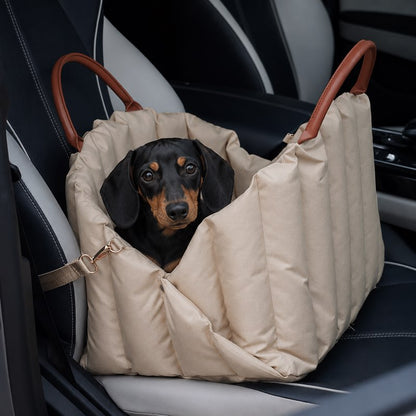Puffer Dachshund Car Seat lifestyle
