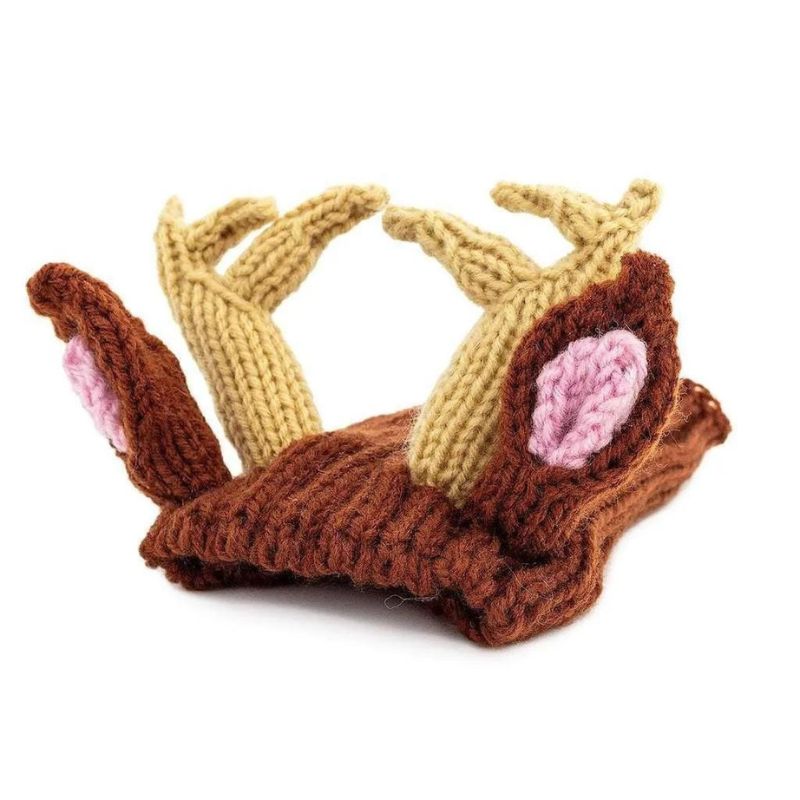 Elk Dachshund Holiday Hat