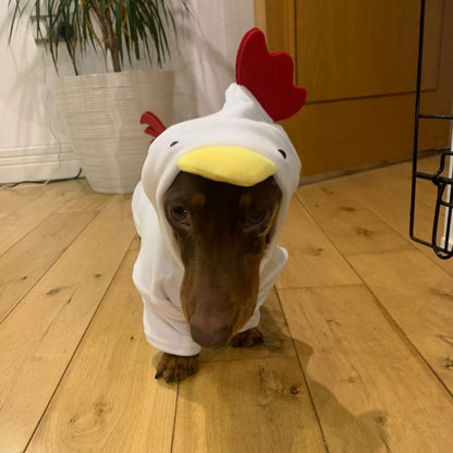 Rooster Dachshund Hoodie