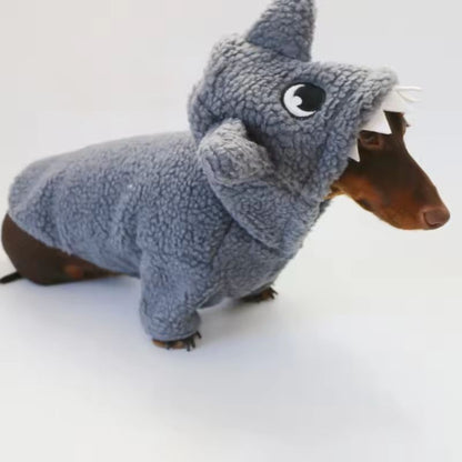 Sudadera Sharky para Perros Salchicha